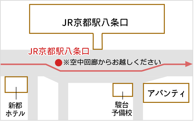 JR京都駅八条口バスのりば